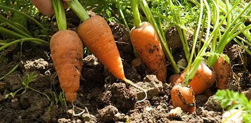 Як зрозуміти що пора прибирати моркву?