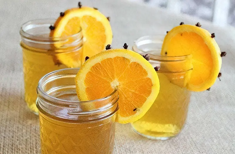 Напій з апельсинів на зиму
